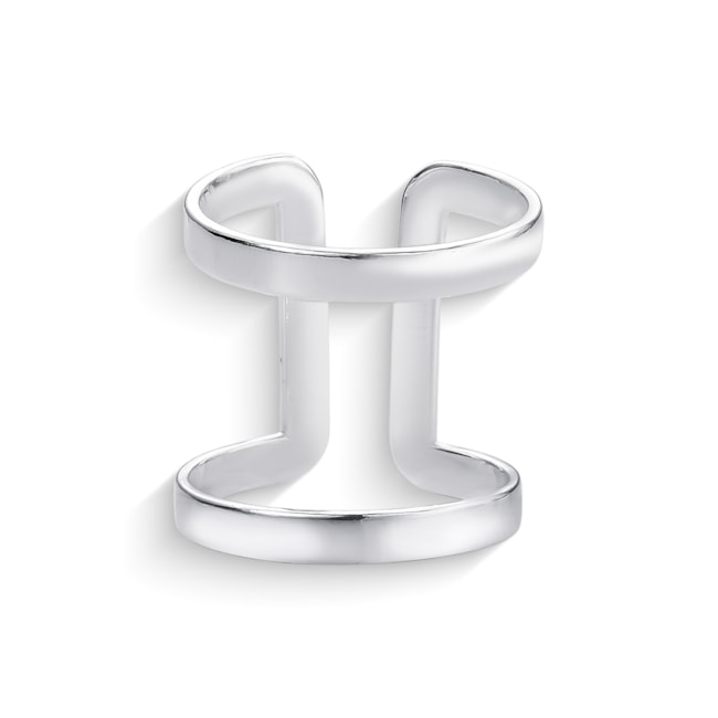 Anel Ajustável 2 Aros Liso