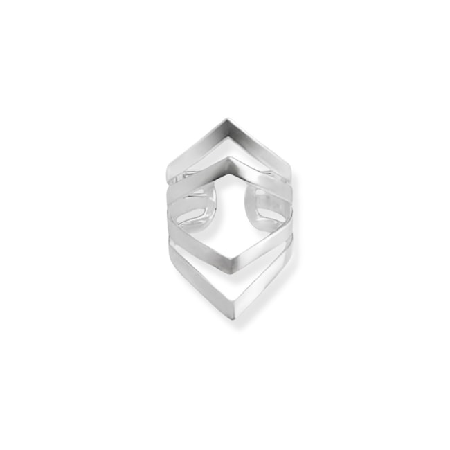 Anel Ajustável com Aros Triangulares