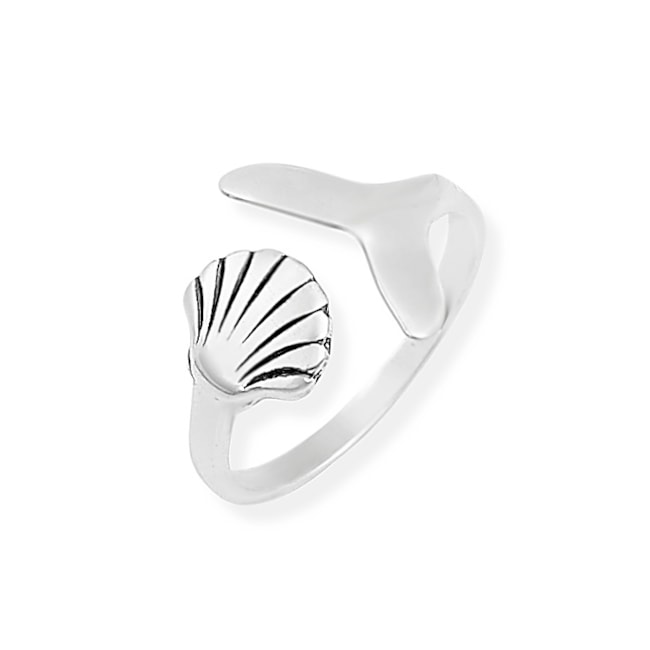 Anel Ajustável de Cauda e Concha