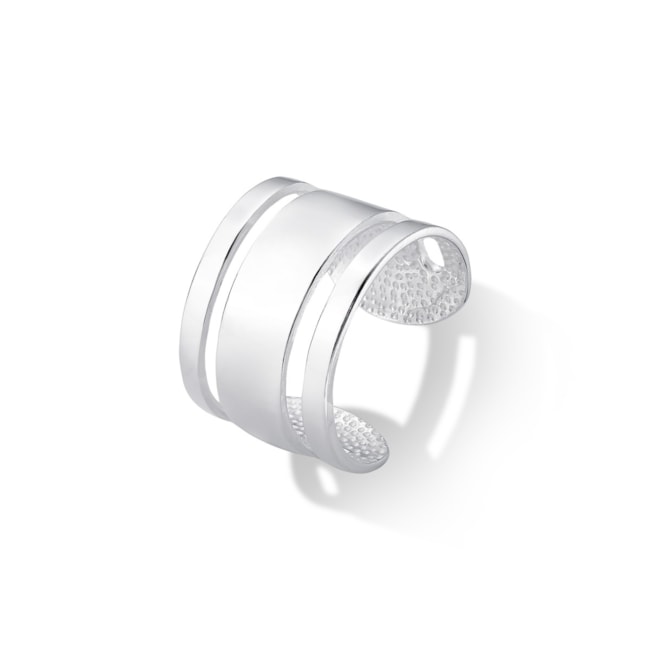 Anel Aro Triplo Liso 