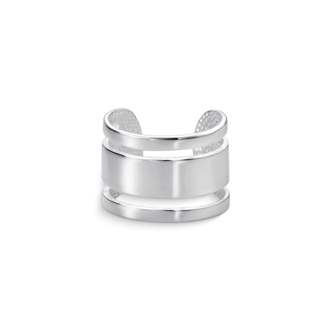 Anel Aro Triplo Liso 