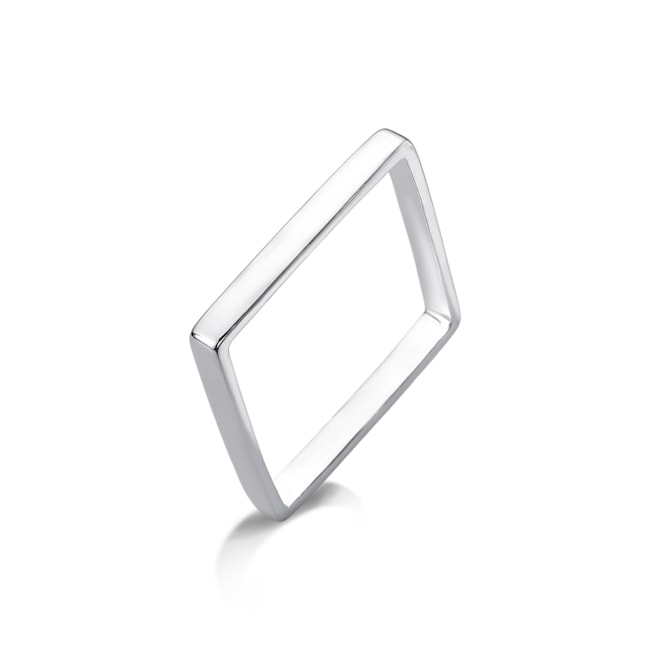 Anel com Aro Quadrado