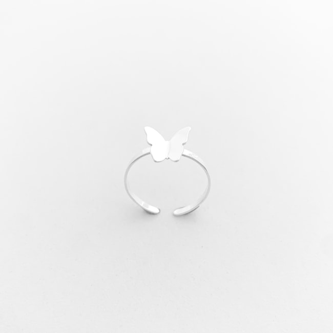 Anel com Borboleta Ajustável 
