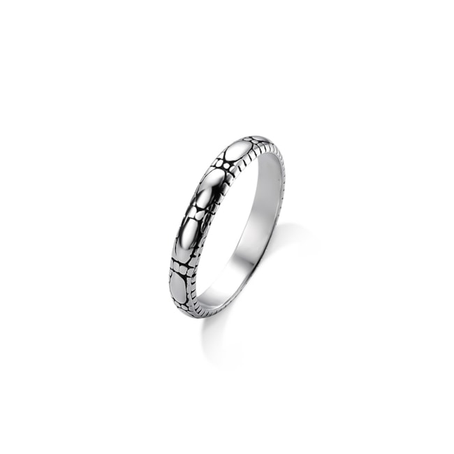 Anel com Detalhes Oval 