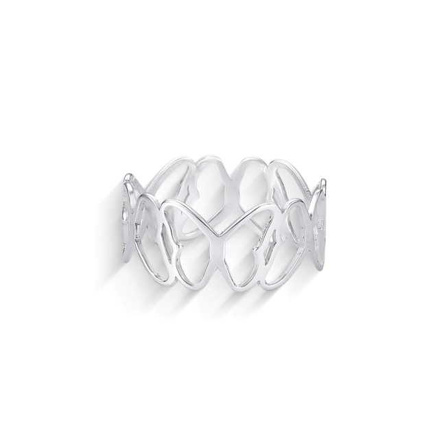 Anel de Borboleta Vazado