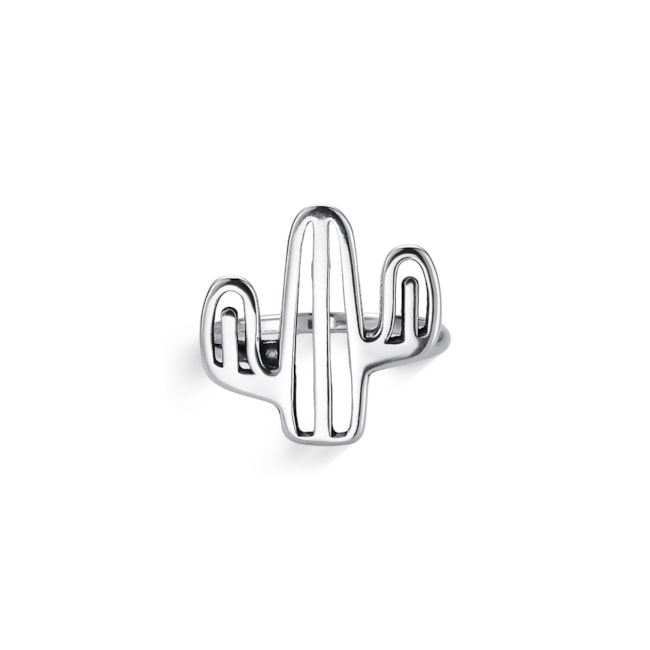 Anel de Cacto Liso