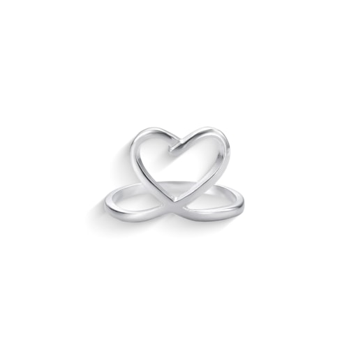 Produto Anel de Coração Cursivo