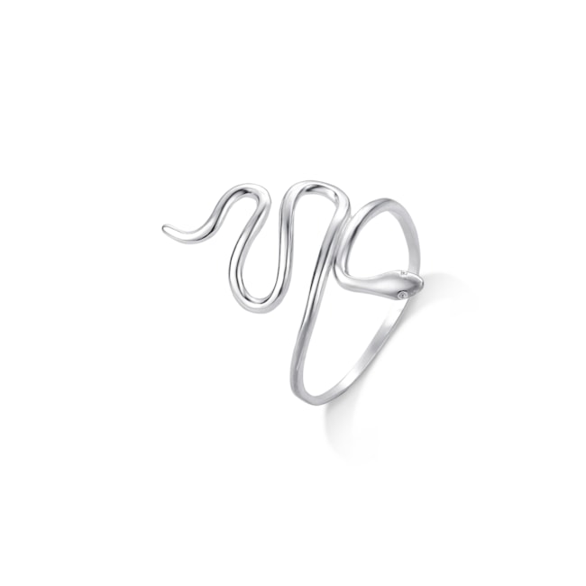 Anel de Serpente Liso