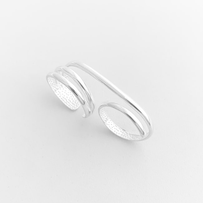 Anel Duplo Ajustável com 3 Aros