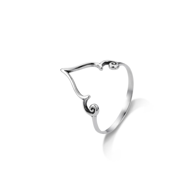 Anel em V com Arabesco