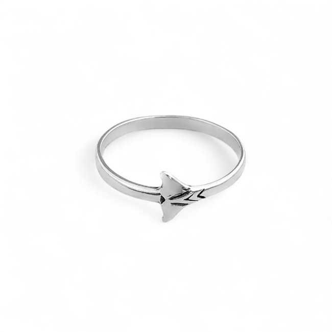 Anel Envelhecido com Cauda de Sereia 