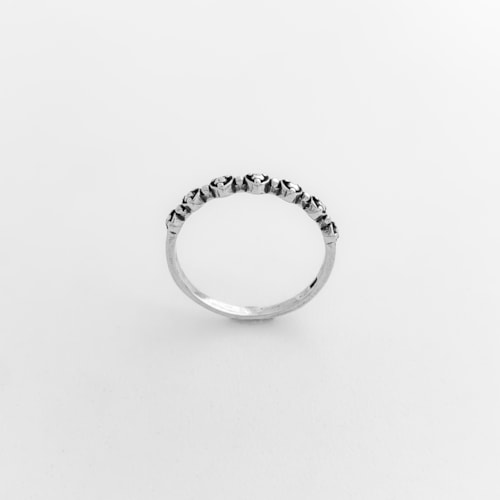 Produto Anel Envelhecido de Aro com Corações Trabalhados