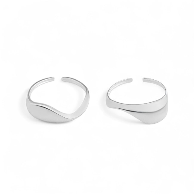 Anel Interligado Ajustavel Liso 