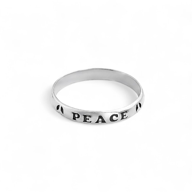Anel "Peace" 