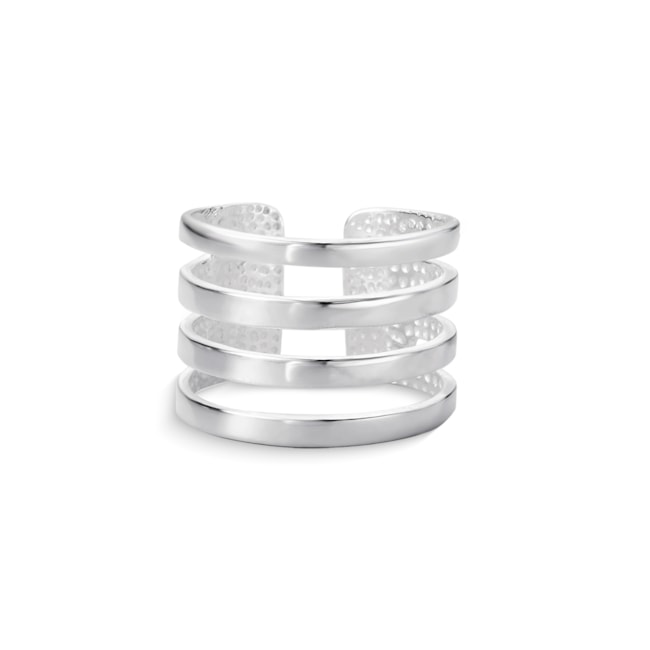 Anel Quatro Aros Lisos