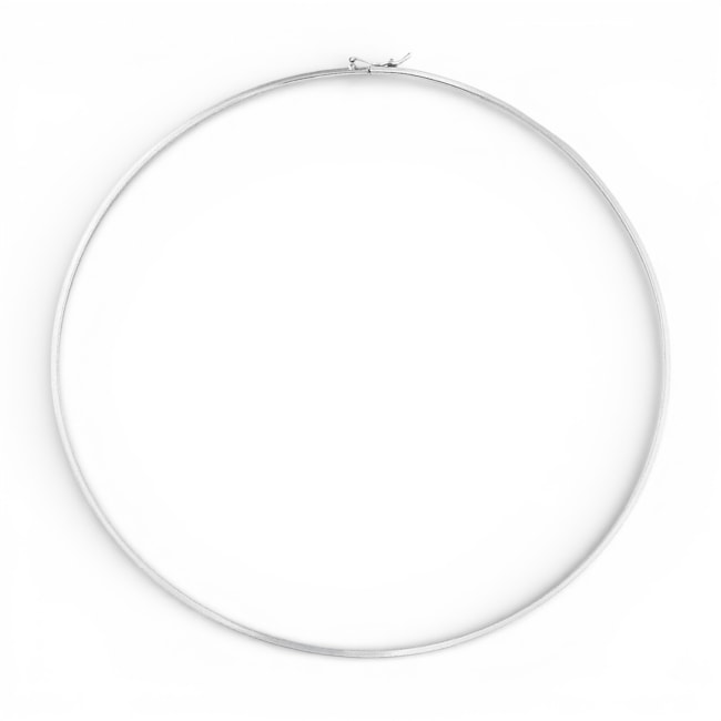 Aro Liso Fio Quadrado com Fecho 