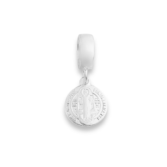 Berloque com Medalha de São Bento 