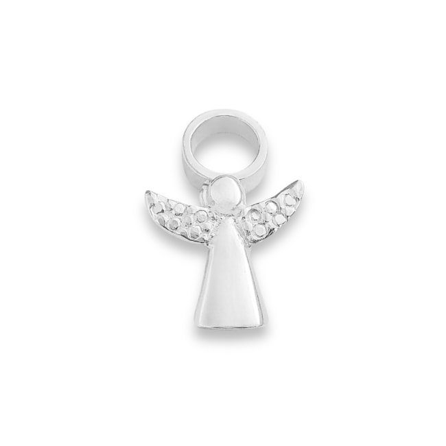 Berloque de Anjo com Asas em Falsa Cravação