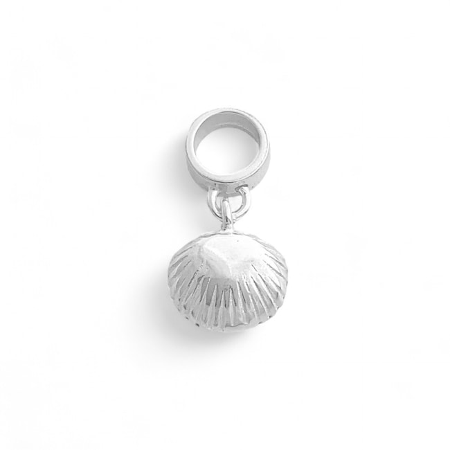 Berloque de Concha Abaulado