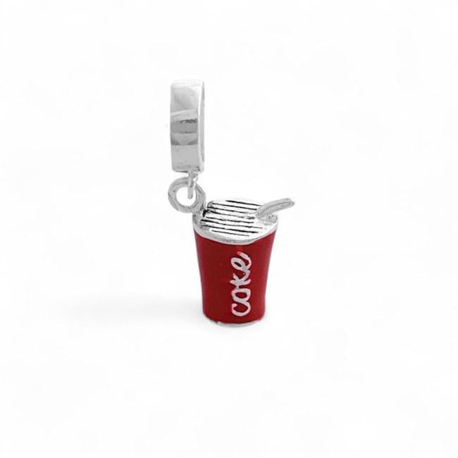 Berloque de Copo "COKE"