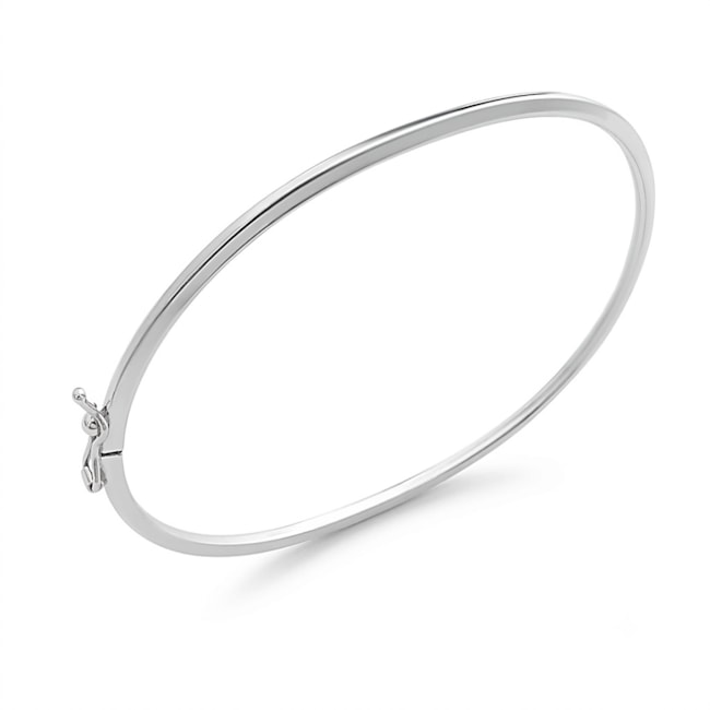 Bracelete Aro Fio Quadrado com Fecho - 1mm