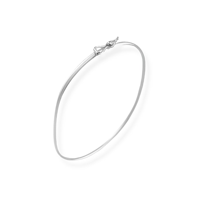 Bracelete Aro Liso com Fecho 