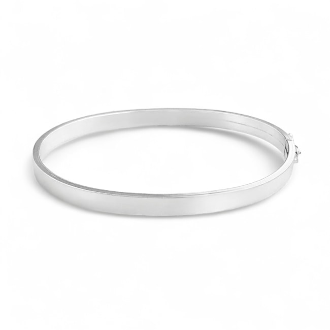 Bracelete Aro Liso com Fecho 