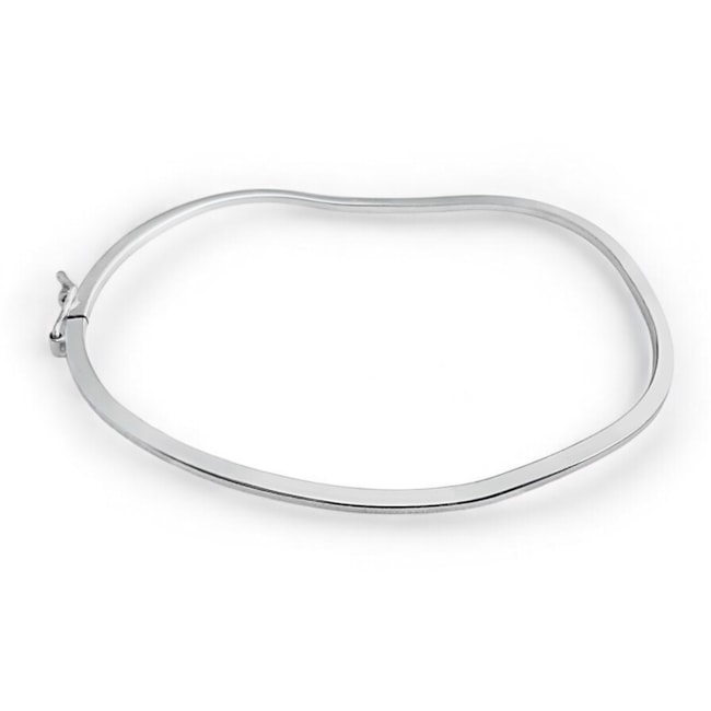 Bracelete Aro Liso com Fecho 