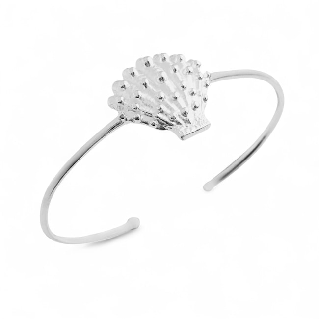 Bracelete com Concha Trabalhada
