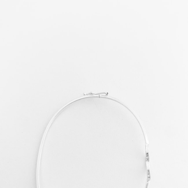 Bracelete com Coração Vazado