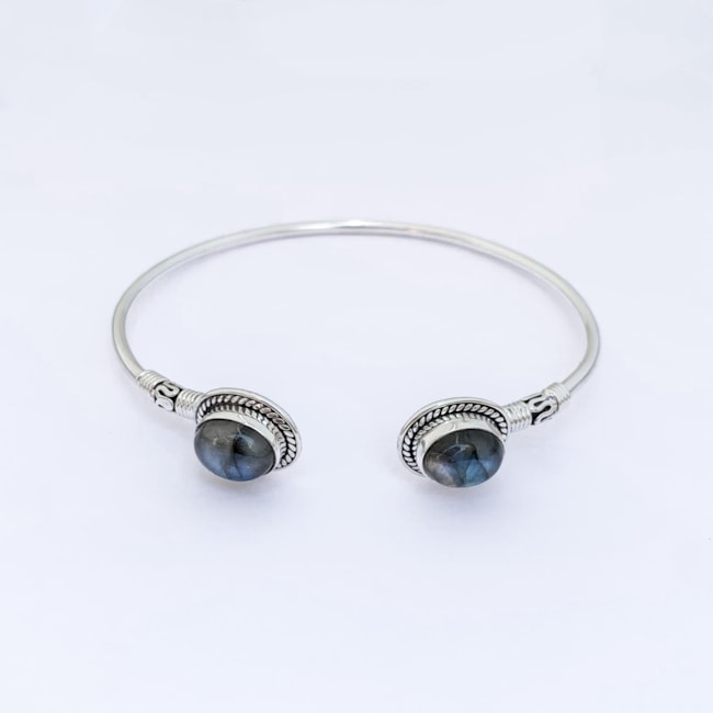 Bracelete com Labradoritas