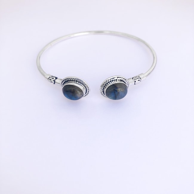 Bracelete com Labradoritas