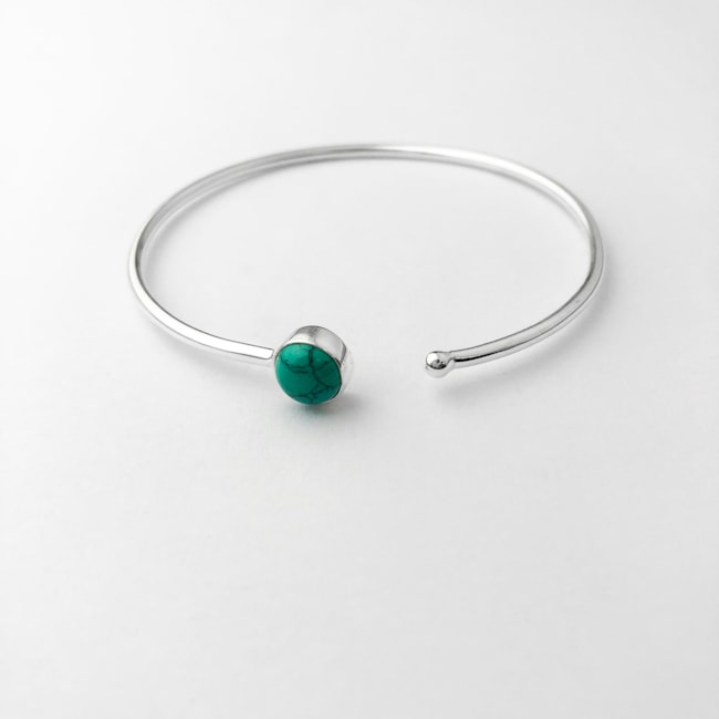 Bracelete com Turquesa