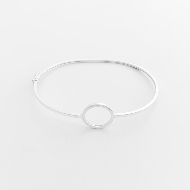 Bracelete de Círculo Vazado