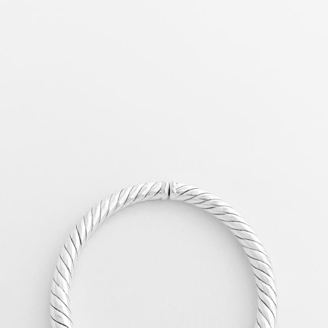 Bracelete de Eletroformação Torcido