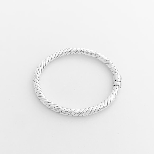 Bracelete de Eletroformação Torcido
