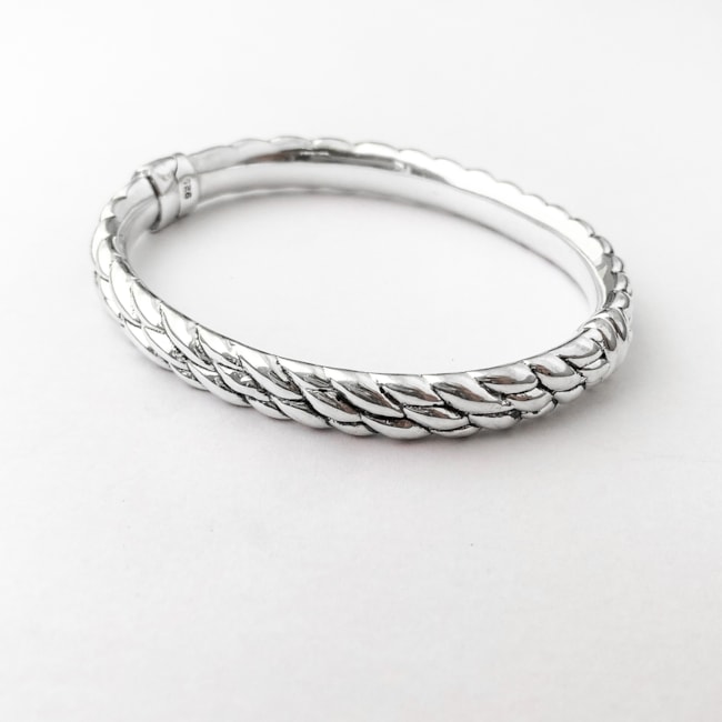 Bracelete de Eletroformação Trabalhado