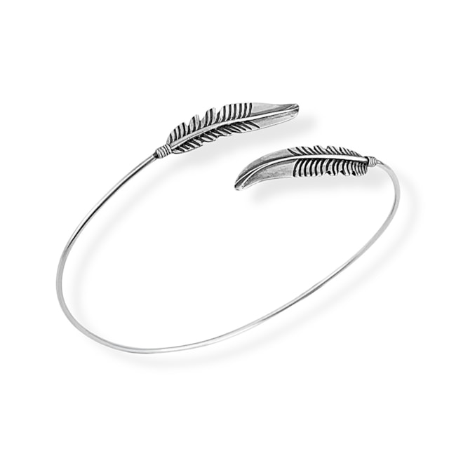 Bracelete de Pena para Braço Ajustável 