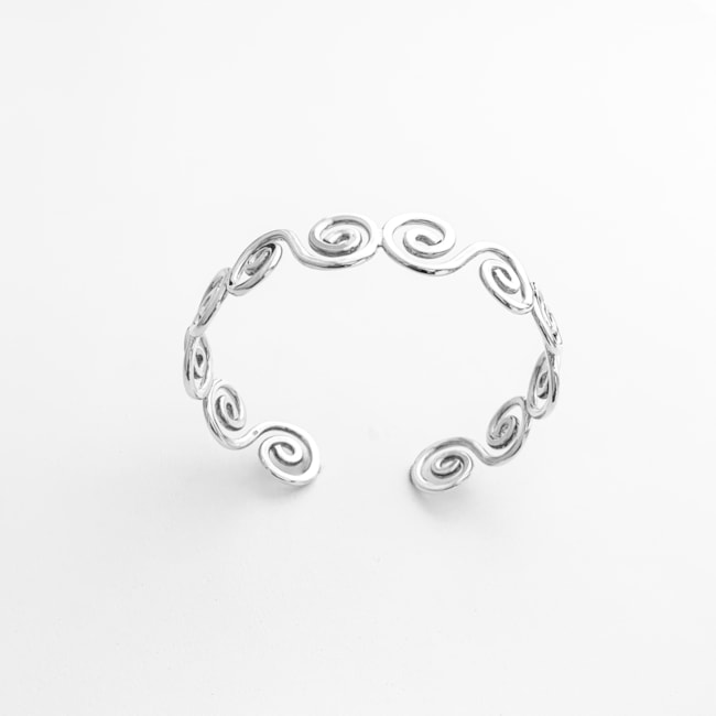 Bracelete em Espiral