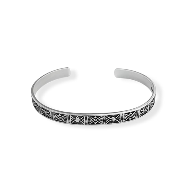Bracelete Envelhecido Boho Trabalhado 