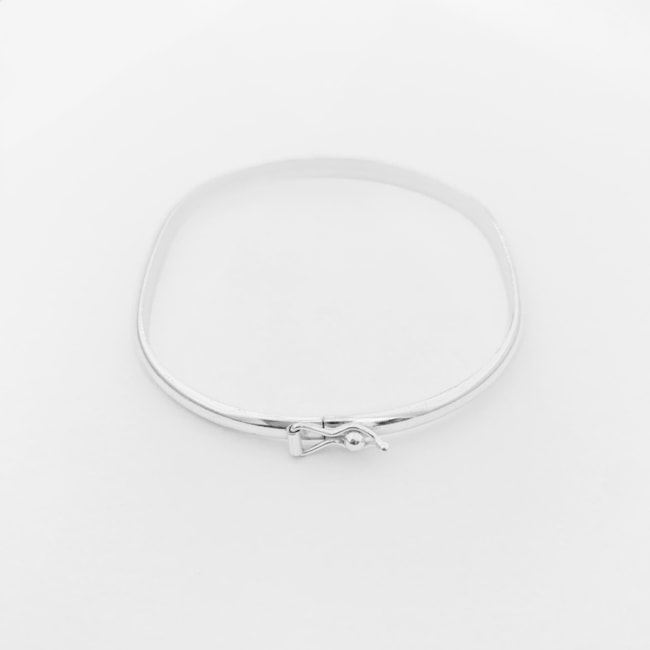 Bracelete Liso Abaulado