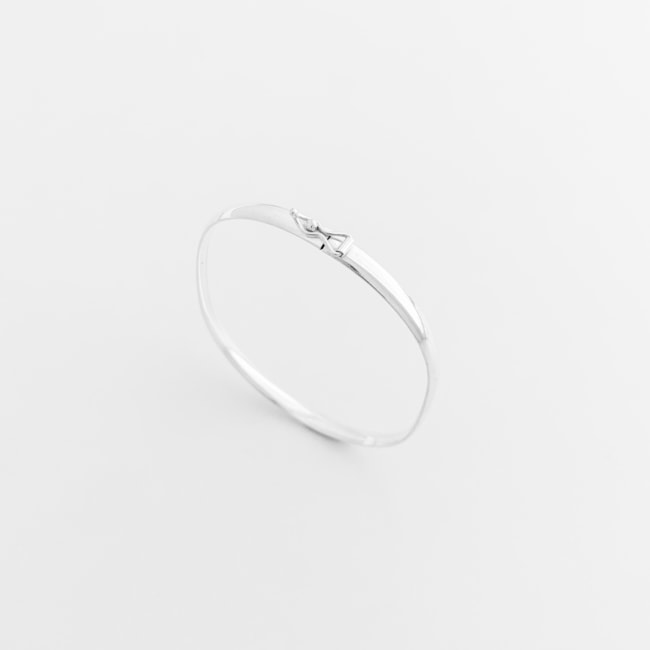 Bracelete Liso Abaulado