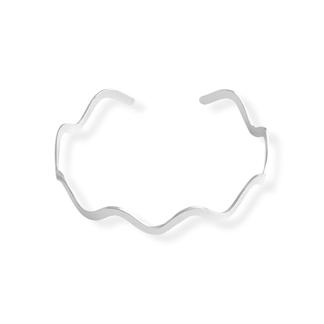 Bracelete Ondulado Ajustável