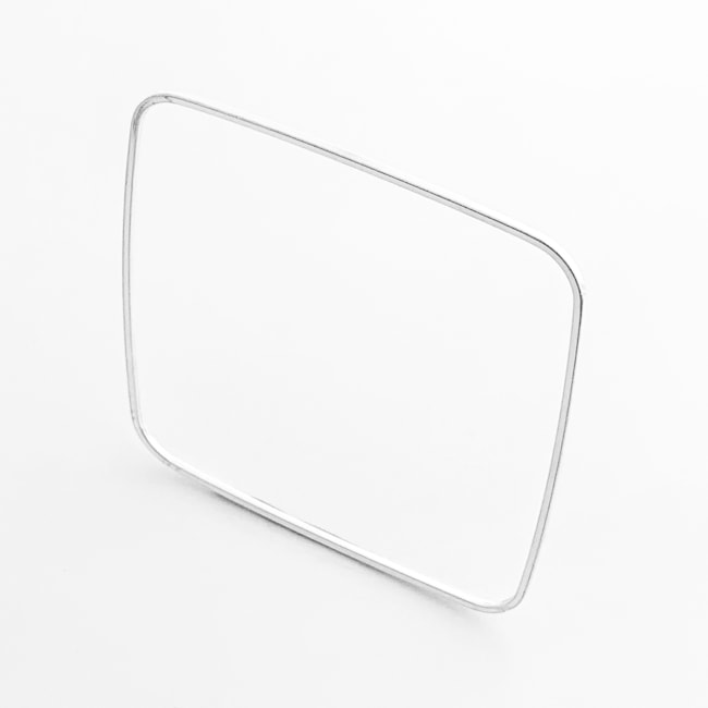 Bracelete Quadrado Liso Fino