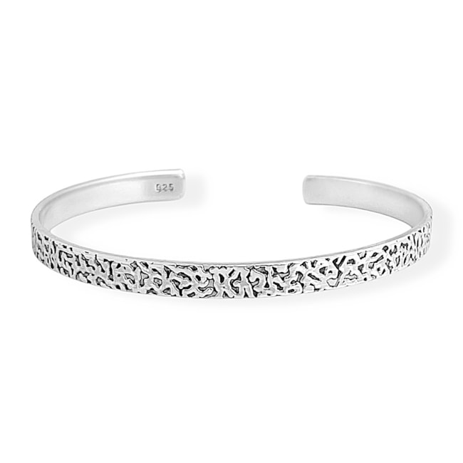 Bracelete Texturizado Envelhecido