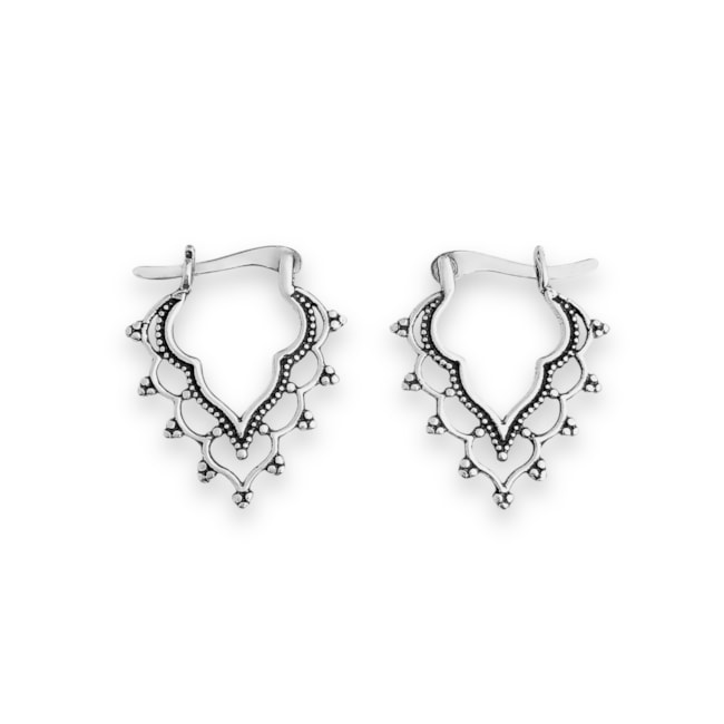 Brinco Arabesco Vazado 