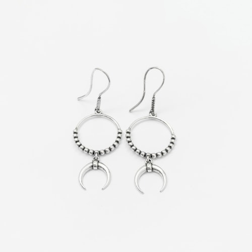 Produto Brinco Argola com Dente 