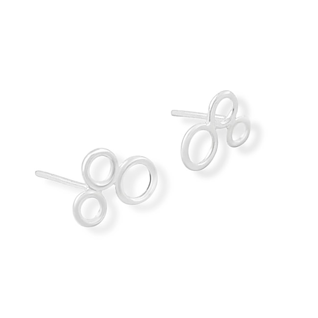 Brinco com Círculos Vazado