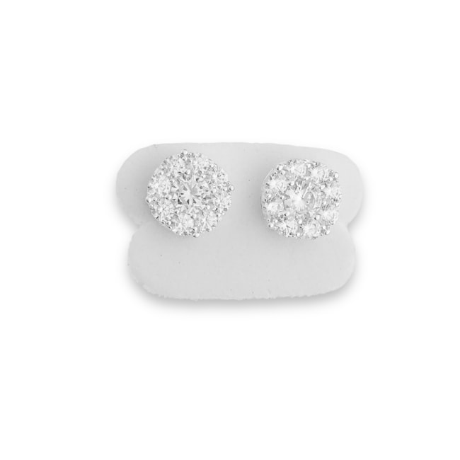 Brinco com Zircônia Branca