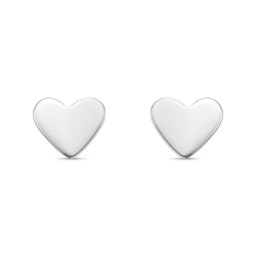 Produto Brinco Coração Liso